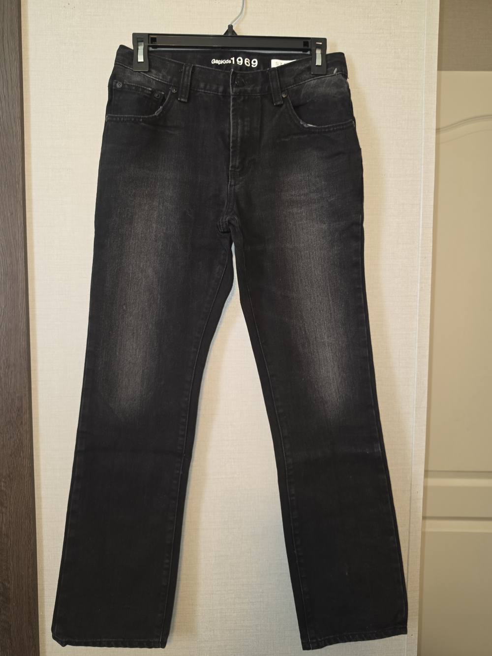 GAP Boy's Black Straight Jeans